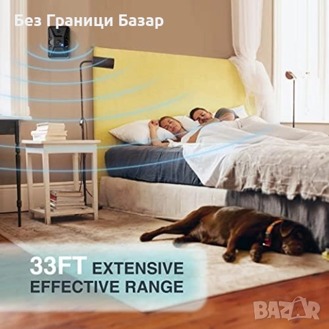 Нов Ултразвуков уред против лай за кучета – 3 честоти, вътре и навън, снимка 5 - За кучета - 52341528