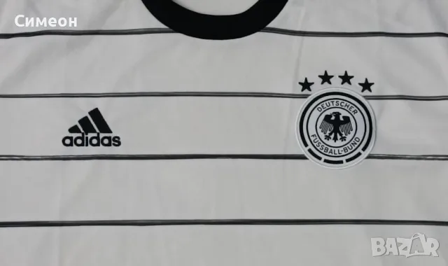 Adidas Germany Home Jersey оригинална тениска 2XL Адидас Германия, снимка 4 - Тениски - 48613286