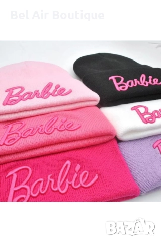 Дамска зимна шапка Barbie, зимни шапки 