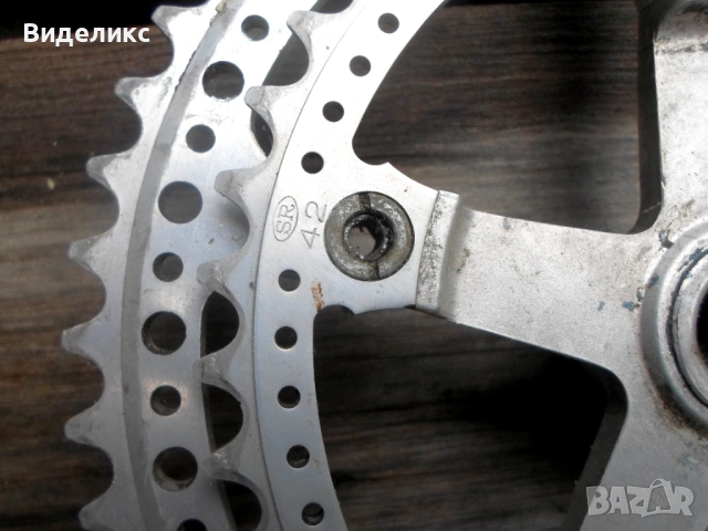 SR/ретро шосейни курбели/, снимка 5 - Части за велосипеди - 53614984