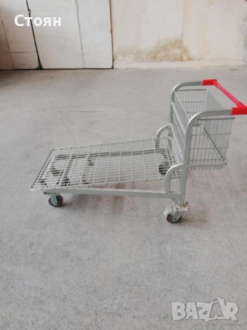 колички за магазин , снимка 2 - Оборудване за магазин - 51764594