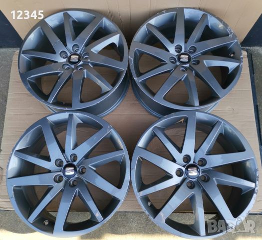 17’’5x100 originalni za seat 17”5х100 оригинални за сеат-№220, снимка 9 - Гуми и джанти - 45943342