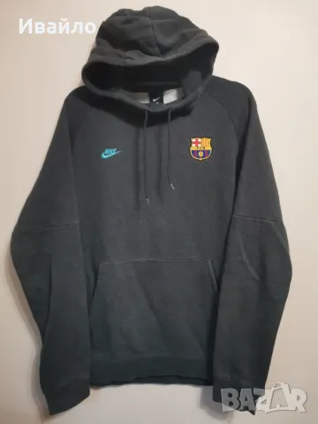 Nike FC Barcelona Fleece Hoodie. , снимка 1 - Суичъри - 47184338