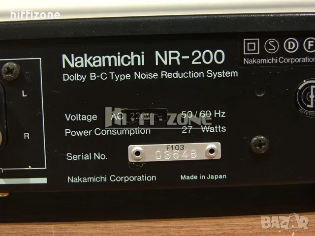 Nakamichi nr-200 Dolbi B-C, снимка 12 - Ресийвъри, усилватели, смесителни пултове - 47917605