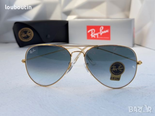 Ray-Ban RB3025 висок клас унисекс слънчеви очила Рей-Бан дамски мъжки минерално стъкло, снимка 4 - Слънчеви и диоптрични очила - 45276651