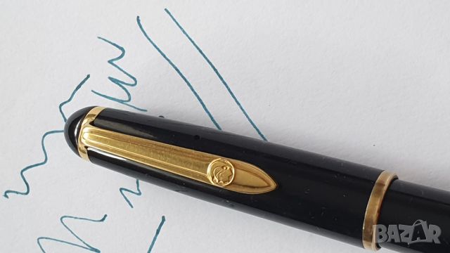 STAEDTLER Винтидж писалка черен целулоид - 14 k златeн писец, снимка 11 - Антикварни и старинни предмети - 45639086