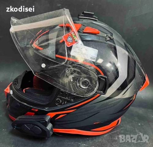 Каска GIVI HPS и интерком NOECI GOCO 4, снимка 3 - Аксесоари и консумативи - 51716018