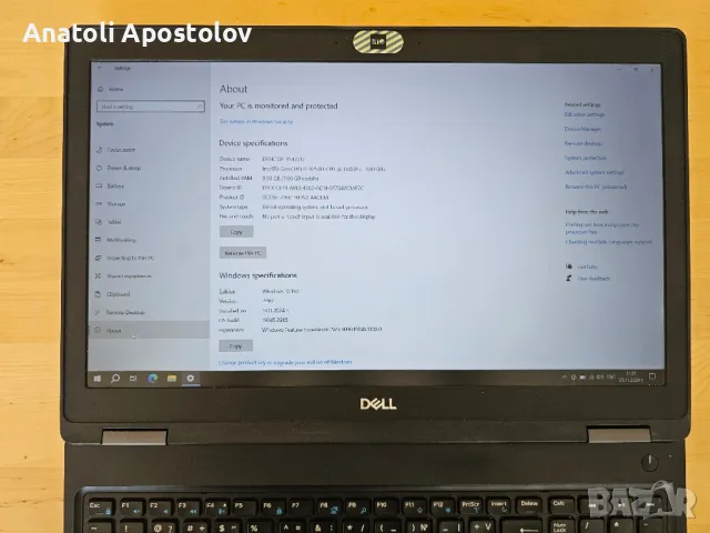 Dell Latitude 5590 i5-8250U, снимка 3 - Лаптопи за работа - 48075889