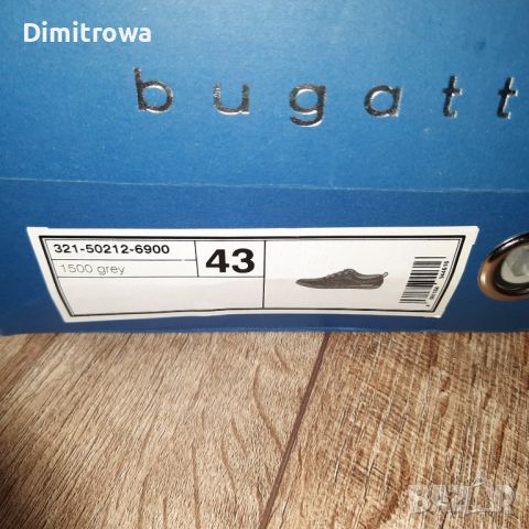н.43  Bugatti Сникърси, снимка 8 - Спортни обувки - 45682760