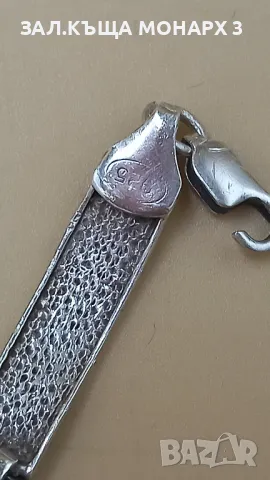 Сребърна Гривна/счупена закопчалка, снимка 4 - Бижутерийни комплекти - 49767839