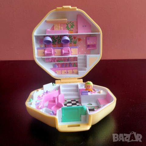 Мини кукла Polly Pocket Hairdressing Salon Bluebird 1990, снимка 8 - Колекции - 45905595