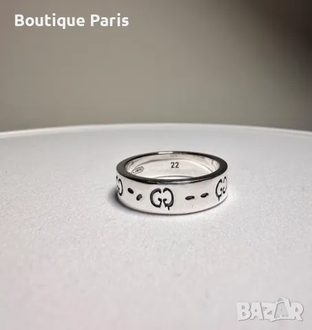 Gucci Ghost Skull оригинален пръстен, снимка 2 - Пръстени - 50136701