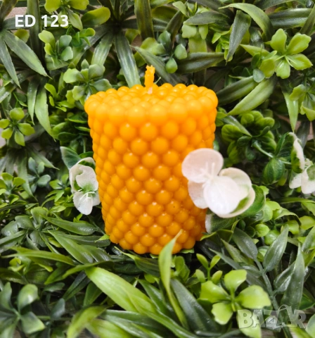 Свещи от 100% пчелен восък - ръчна изработка, снимка 2 - Други - 53202461