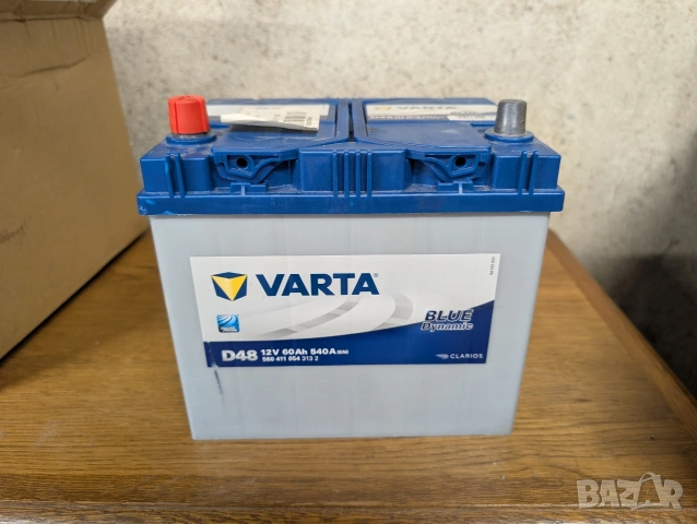 🔋 Нов акумулатор VARTA Blue Dynamic 60Ah – неупотребяван 