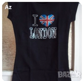 Тениска Лондон размер S