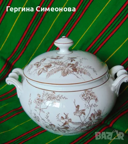 Порцеланов супник, снимка 1 - Други - 47214136