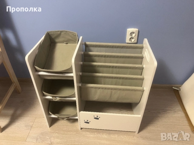 Детска етажерка “Панда” за книжки и играчки, снимка 6 - Етажерки - 53803043