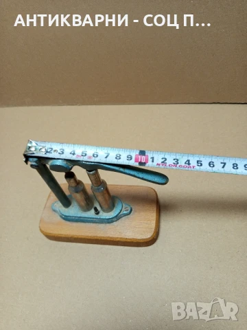 Соц Стара Пълначка За Патрони., снимка 12 - Антикварни и старинни предмети - 50659596