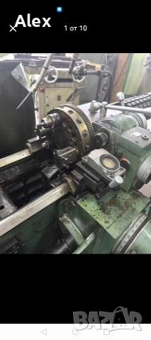 Револверен струг руски оборудван , снимка 5 - Стругове - 52646250