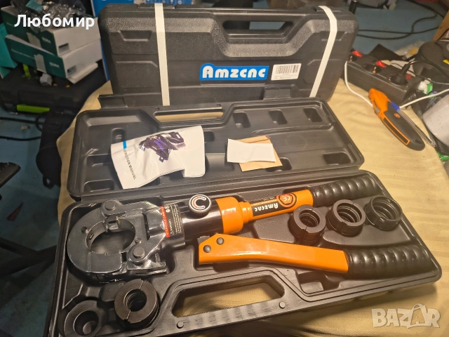 AMZCNC Професионални клещи за кримпване TH-contour 16-20-26-32 комплект прес инструмент с , снимка 3 - Други инструменти - 53855421