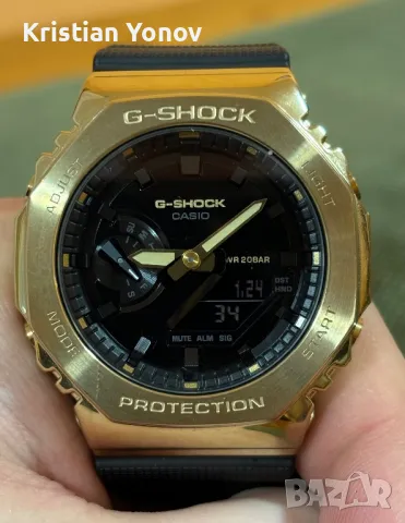 CASIO g-shock GM-2100G, снимка 4 - Мъжки - 48829012