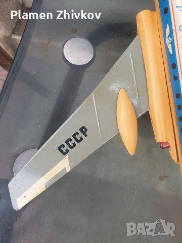 Стара метална механична играчка от 1965 г , снимка 7 - Колекции - 53122644