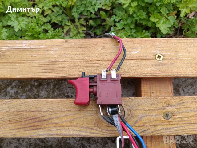 Прекъсвач за акумуларен винтоверт, 1607233443, Bosch GSR 14.4 V-LI, снимка 2 - Винтоверти - 49703001