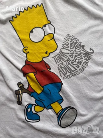 Simpsons family Bard тениска XL, снимка 3 - Тениски - 47177894