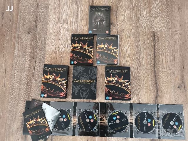 Games of thrones DVD Season 1 & Season 2 Игра на тронове Дивиди, снимка 1 - DVD филми - 45684434