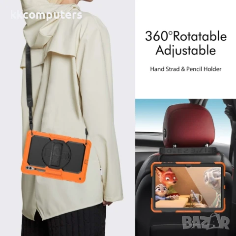 Samsung Galaxy Tab S9 Ultra / S8 Ultra Silicone/ PC Удароустойчив Калъф и Протектор, снимка 13 - Калъфи, кейсове - 51025478