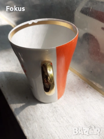 Чаша руски порцелан олимпиадата в Москва 1980 год., снимка 2 - Антикварни и старинни предмети - 53370752