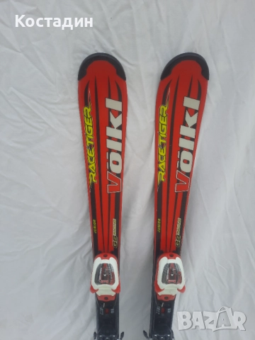 Карвинг детски ски 120см.VOLKL RACETIGER GS RACING JUNIOR, power shell , снимка 2 - Зимни спортове - 52193526