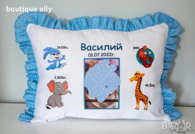 възглавничка по ваш дизайн, снимка 8 - Възглавници - 51152968