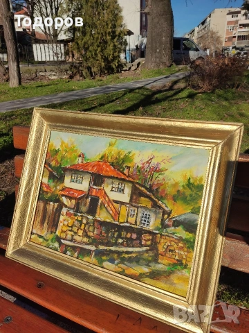 картината на платно БГ автор ВП