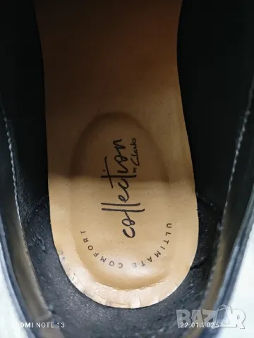 Обувки естествена кожа Clarks , снимка 3 - Ежедневни обувки - 48876982