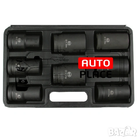 Комплект 6 – стенни ударни вложки 8 части 3/4 BJC, снимка 6 - Други инструменти - 53884357