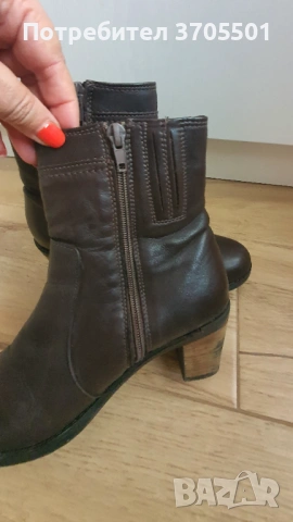Боти и ботуши 37-ми номер естествена кожа , снимка 4 - Дамски боти - 53054219