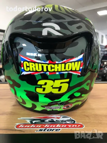 Мото Каска HJC RPHA-11 PLUS CRUTCHLOW Motogp,L 58-59см.като нова, снимка 4 - Аксесоари и консумативи - 47716301