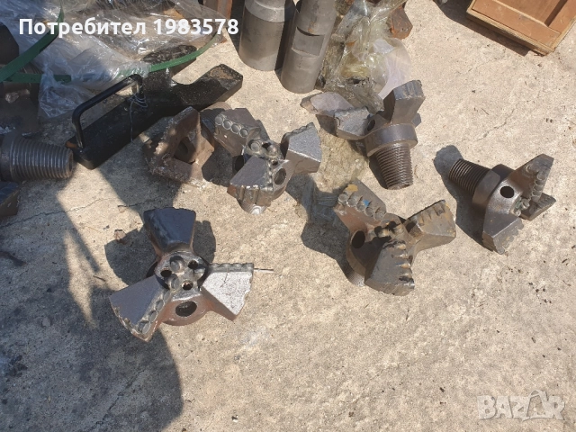 Сондажни лостове ( щанги ) и сондажни глави ( битове ) Сондажна машина, снимка 7 - Други машини и части - 51581976