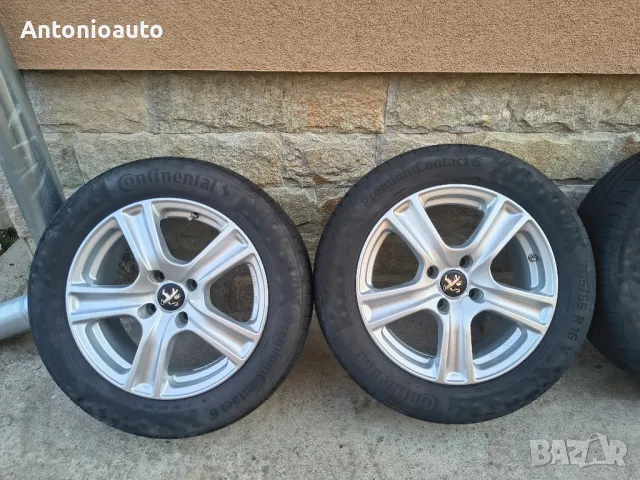 4x108 16 - цола 4х108 peugeot citroen 4 x 108 Пежо, снимка 4 - Гуми и джанти - 49403686