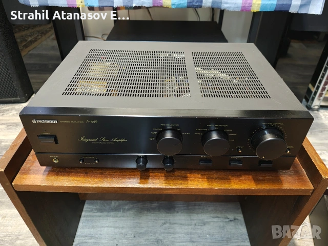 Pioneer A-449 Стерео Усилвател , снимка 6 - Ресийвъри, усилватели, смесителни пултове - 54108764