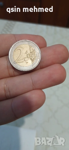 Монета Гръцка от 2002 със S на звездата произход Финландия., снимка 2 - Колекции - 53986940