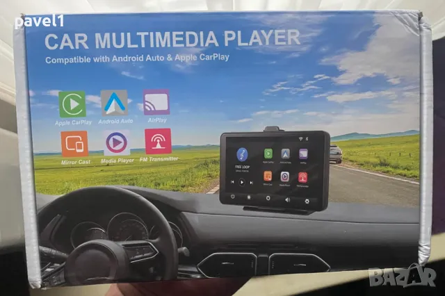 Авто плейър T86MP5 7" безжичен Carplay & Android. Aux букса, TF Card, Type C, DVR, Bluetooth, FM, GP, снимка 14 - Аксесоари и консумативи - 47897825