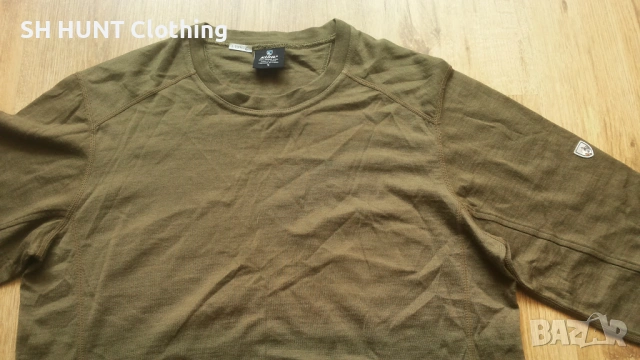 KUHL THERMO Underwear 100% Merino Wool размер S за лов туризъм термо блуза 100% Мерино вълна - 2521, снимка 4 - Екипировка - 54167001