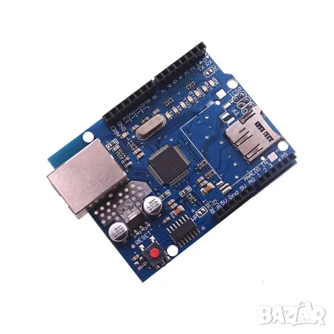 Arduino Ethernet Shield W5100 Main Board UNO ATMega328 1280 MEGA2560, снимка 1 - Друга електроника - 46908527