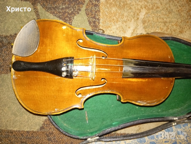 Стара колекционерска цигулка., снимка 3 - Антикварни и старинни предмети - 52679976