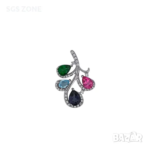 Супер Висулка с Естествени Камъни , снимка 3 - Колиета, медальони, синджири - 49762408