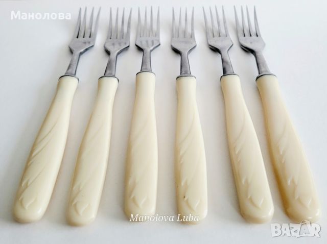 Стари руски прибори за хранене, вилици и ножове., снимка 3 - Други ценни предмети - 46436877