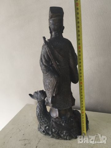 Стара китайска статуетка, снимка 3 - Други ценни предмети - 45349975