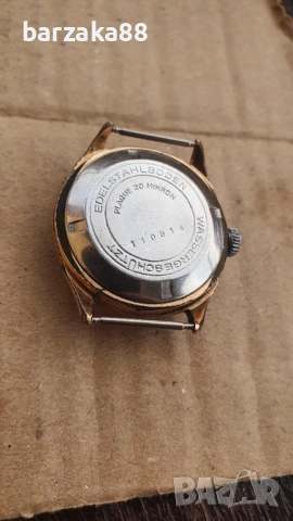 Мъжки позлатен часовник Gub, снимка 4 - Мъжки - 53907345